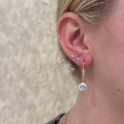 SS Precious Pearl Earring EA32412P