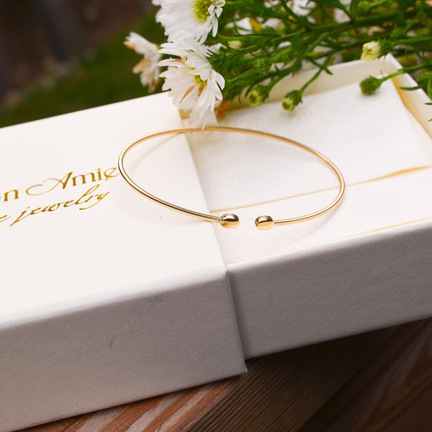 14kY 1.5mm Bangle Bracelet B22001133GOZS