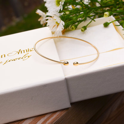 14kY 1.5mm Bangle Bracelet B22001133GOZS