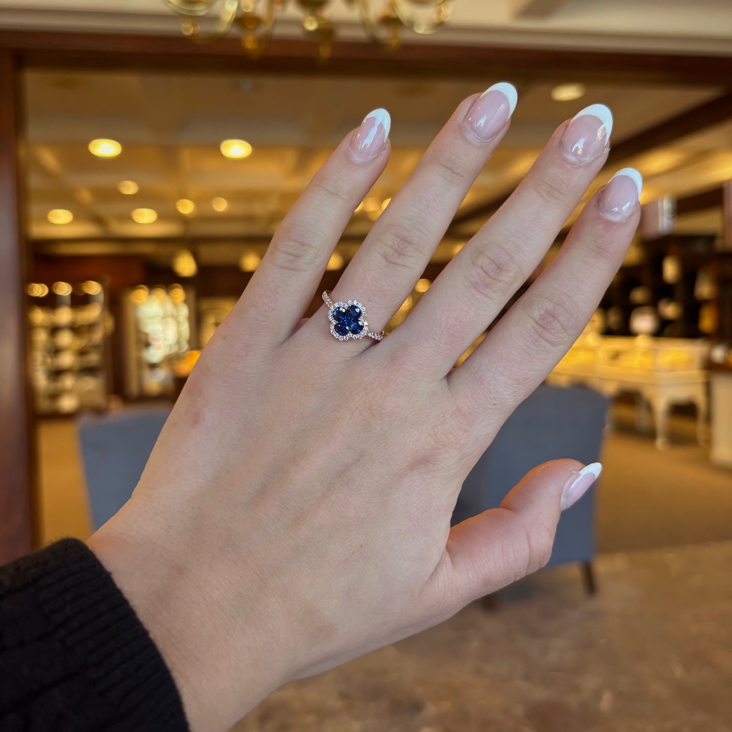 14kR 1.20cttw Sapphire & .30cttw Diamond Ring SC41002219