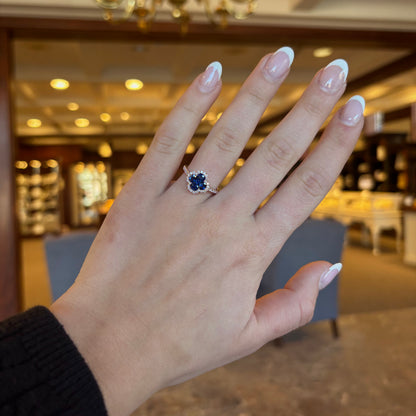 14kR 1.20cttw Sapphire & .30cttw Diamond Ring SC41002219