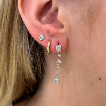 14kW .41cttw Diamond Earring SC55008690