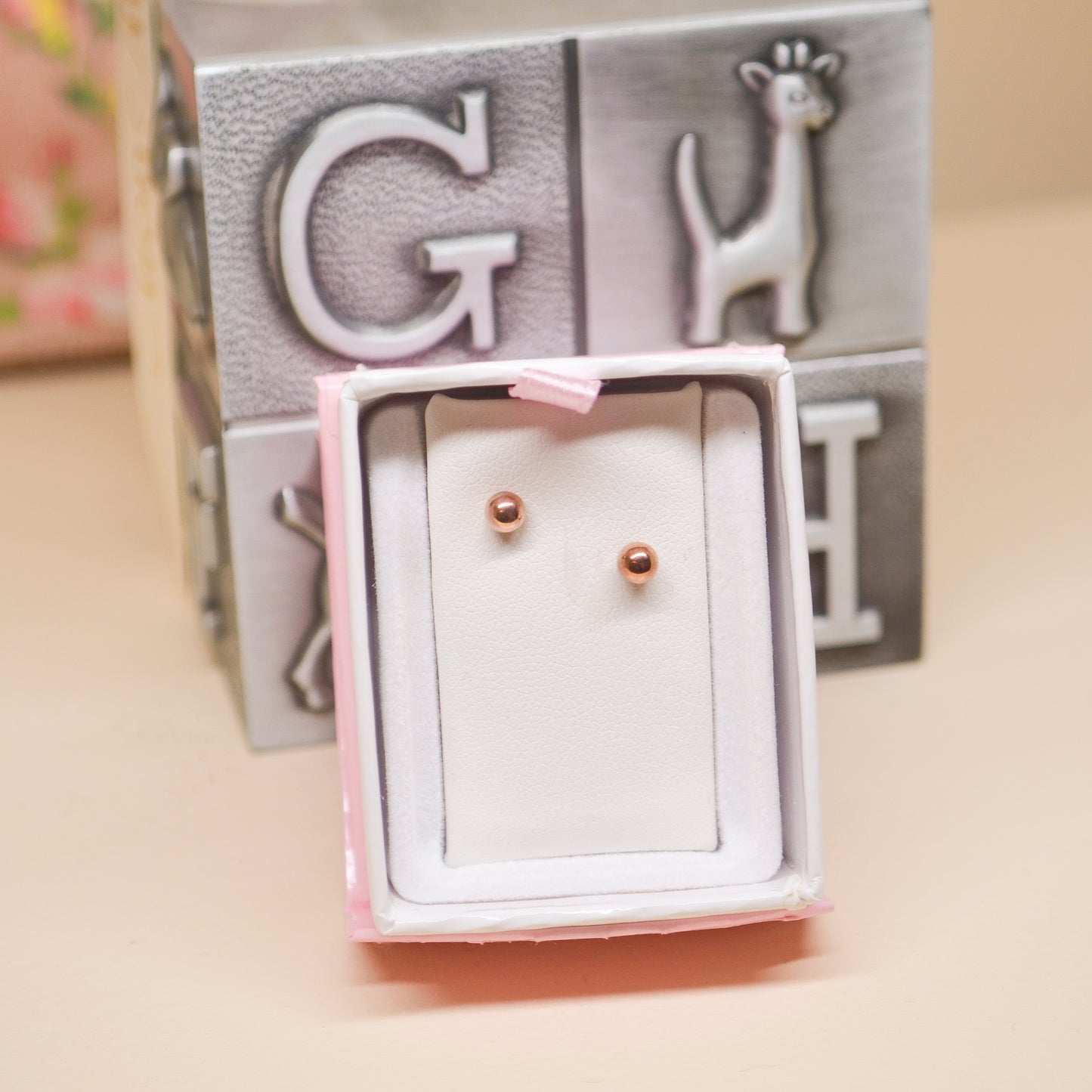 14kR Ball Earring GER221
