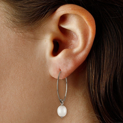 SS FWP Simple Sweep Earring 13462FP-SS