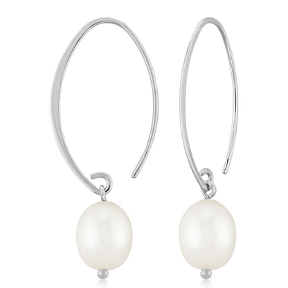 SS FWP Simple Sweep Earring 13462FP-SS