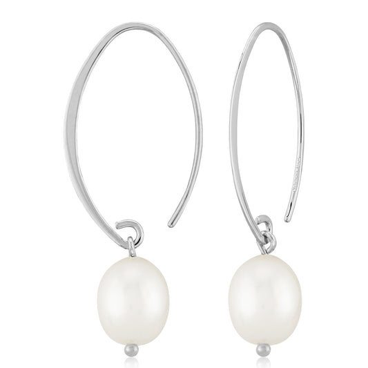 SS FWP Simple Sweep Earring 13462FP-SS