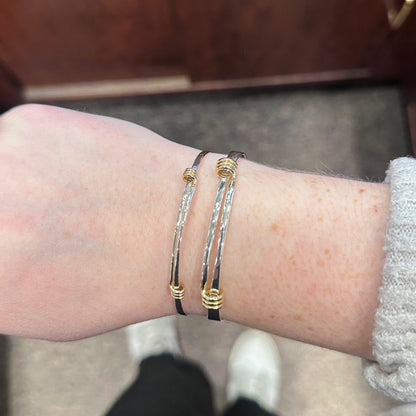 SS/YG Signature Bracelet BR16742W-LM