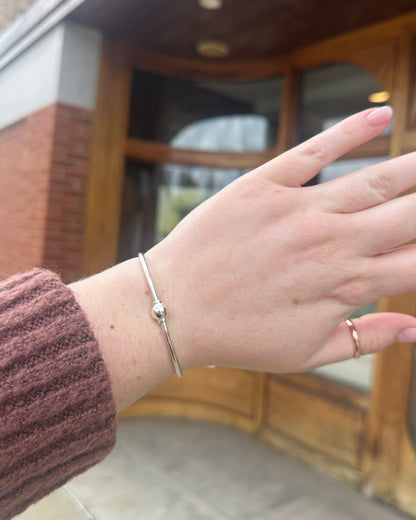 SS Plain Bead Bracelet SB5405-70