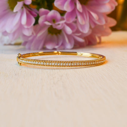 14kY 0.93cttw Diamond Beaded Bracelet SC55026604ZM