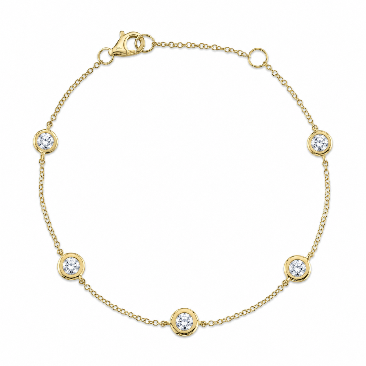 14kY .91cttw DBY Bracelet CU55002275
