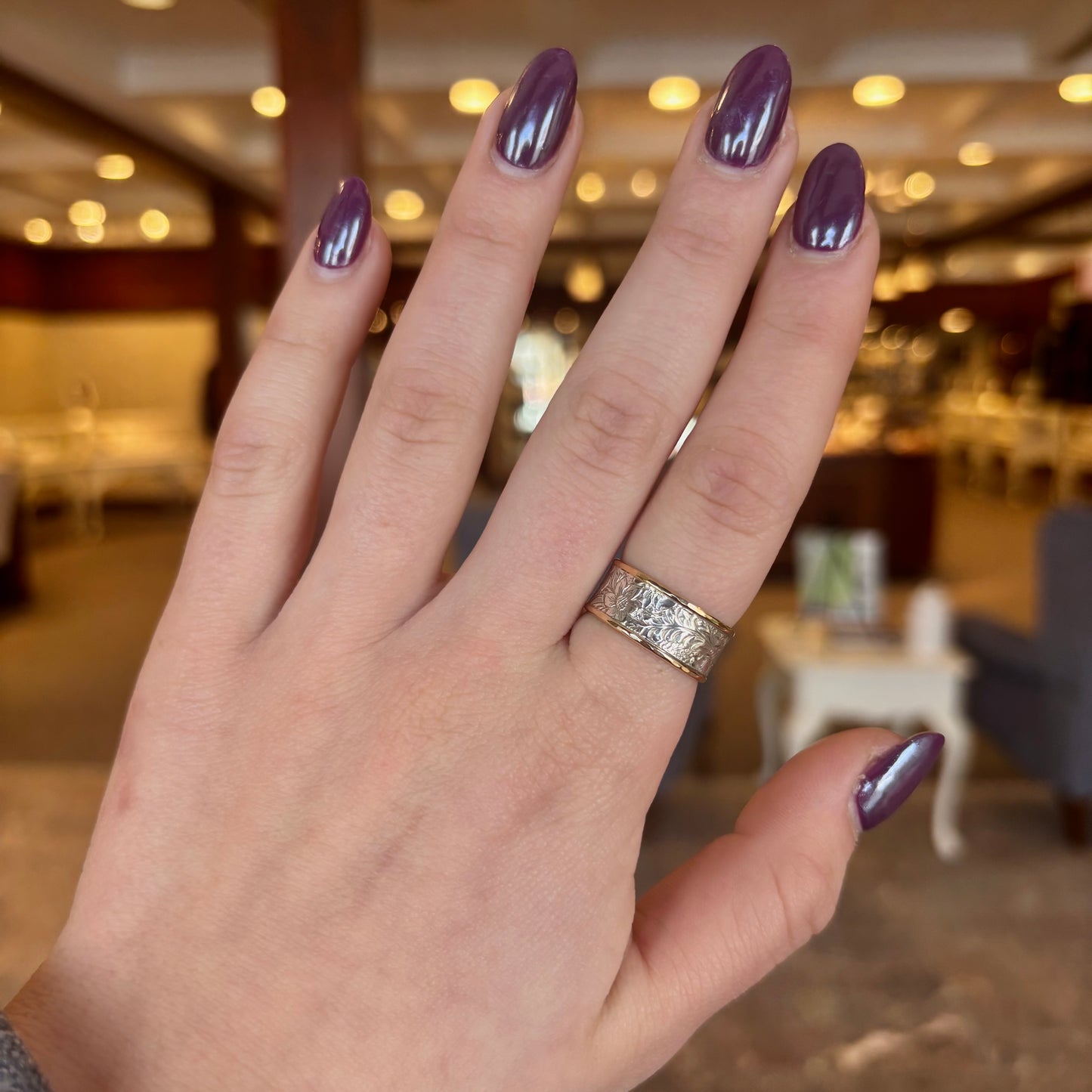 SS/YG Victorian Bouquet Ring RI92440-10