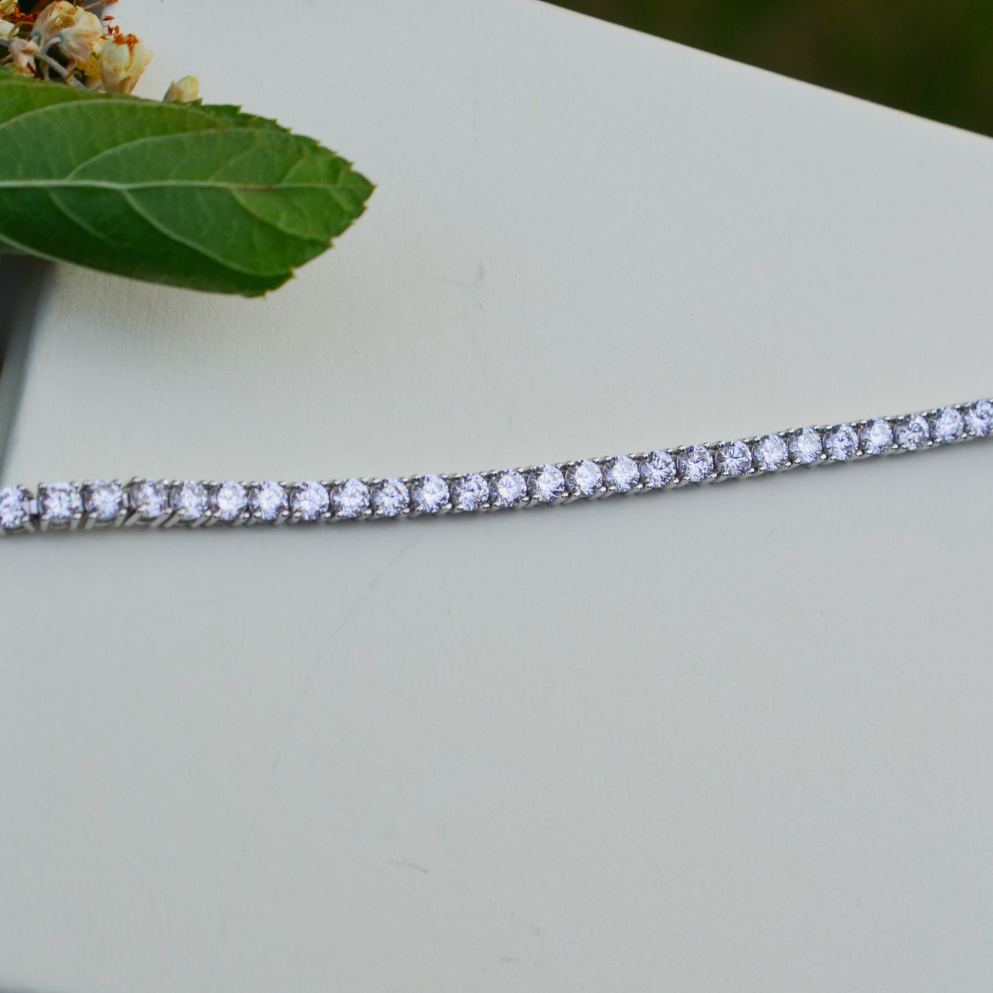 SS CZ Tennis Bracelet AGC18799-07