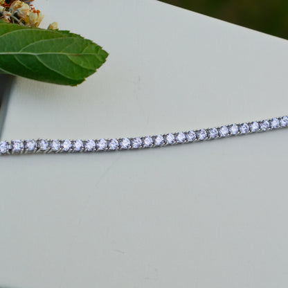 SS CZ Tennis Bracelet AGC18799-07