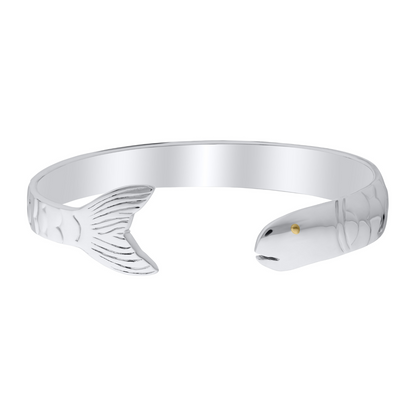 SS/Vermeil Eye Fish Cuff NB34025-70