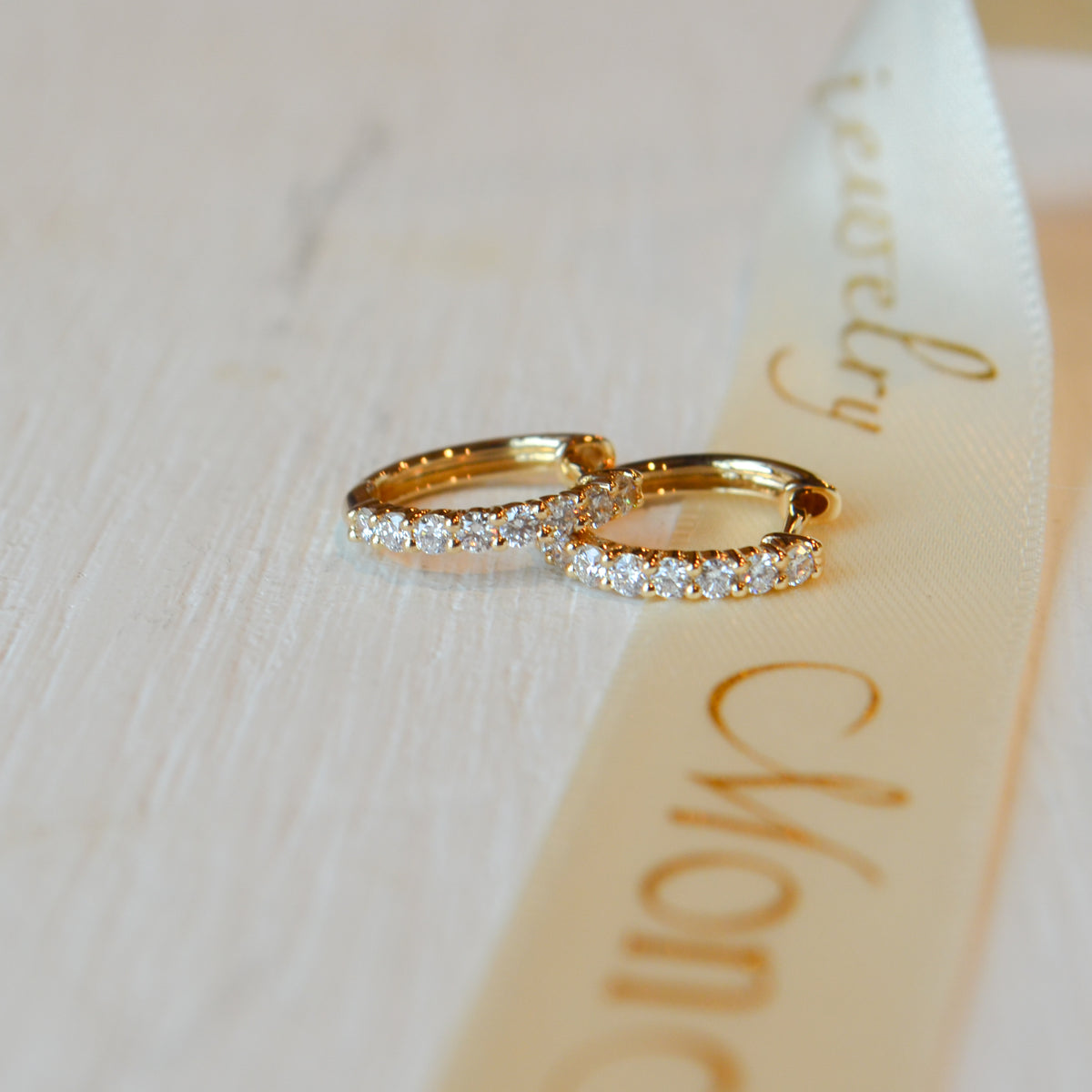 14kY .34cttw Diamond Hoop CU55002268