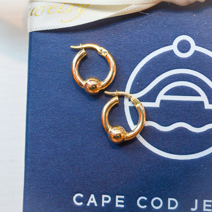 14kY 15mm Hoop KE5414