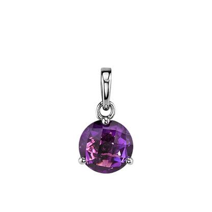 14kW 1.11ct Amethyst 3-Prong Pendant  29501-7-PAM