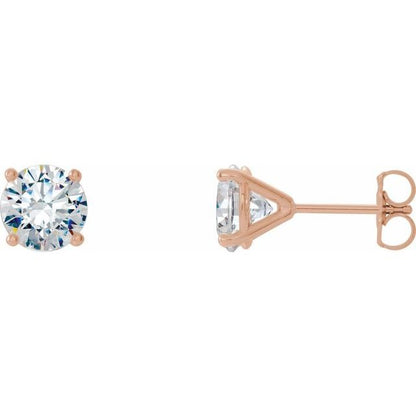 14kR 1/3cttw GH I1 Diamond Stud 29762