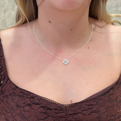 SS Vintage-Inspired Clover Necklace 87107