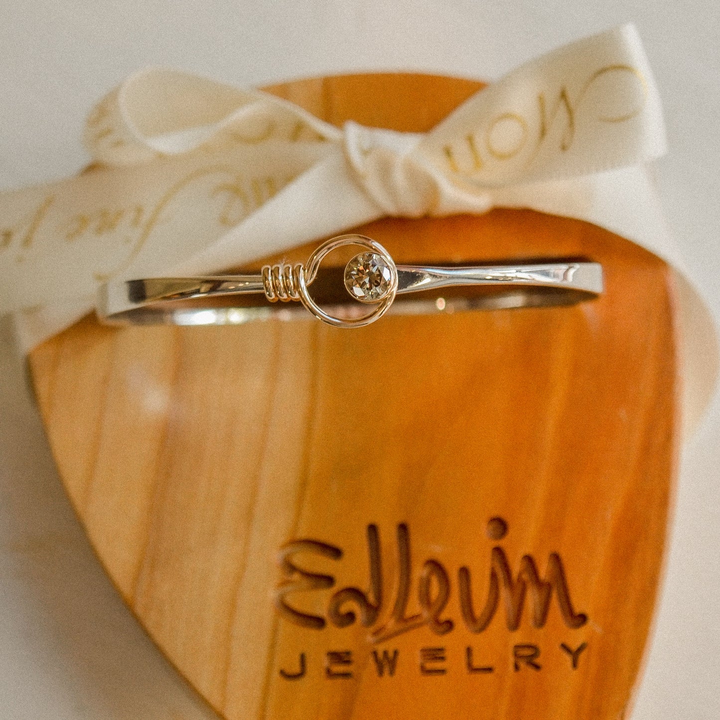 SS/YG .50ct Champagne Dia Saratoga Bracelet  BR34142B-LM