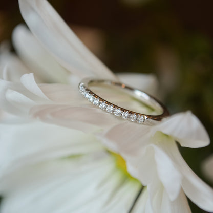 SS Stackable LAB Diamond Ring 689237