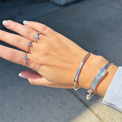 SS .03cttw Diamond Icicle Bracelet BR24012D-LM