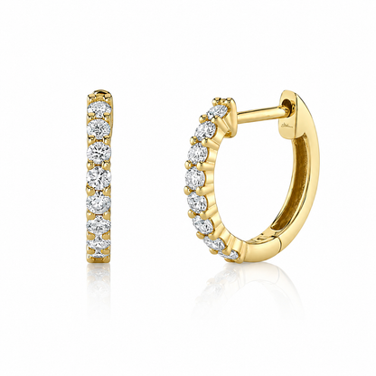 14kY .34cttw Diamond Hoop CU55002268