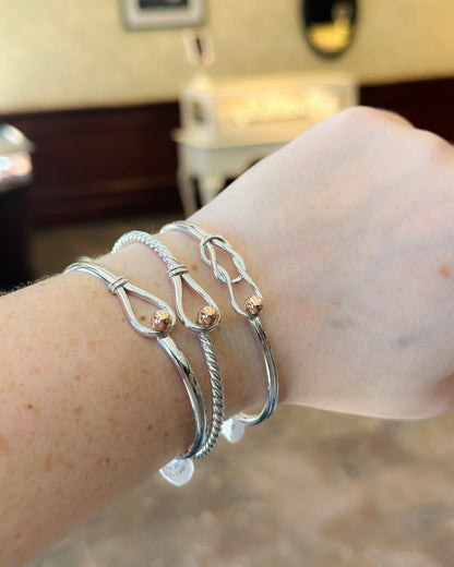 SS/RG Knot Loop & Ball NBR031-70