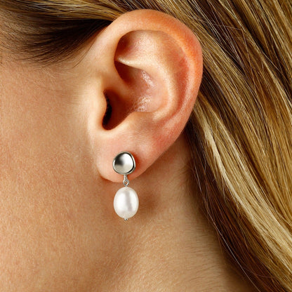 SS Round Pearl Drop 4202FP-SS