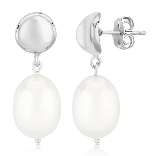 SS Round Pearl Drop 4202FP-SS