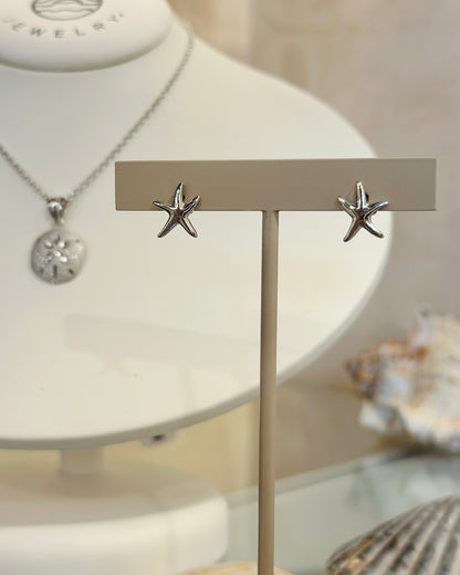 SS Starfish Stud Earring SEU08SK