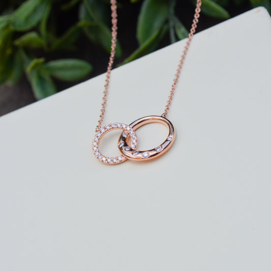 14kR .25cttw Diamond Circle Necklace SC22008563