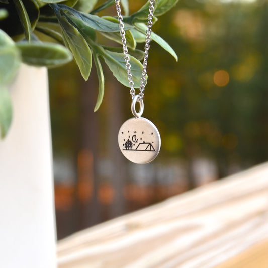 SS Camping Pendant - 13mm