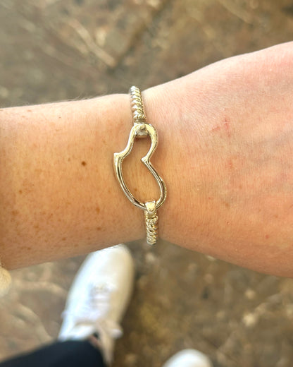 SS Twist Conv. Bracelet SB5468-70