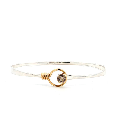 SS/YG .50ct Champagne Dia Saratoga Bracelet  BR34142B-LM