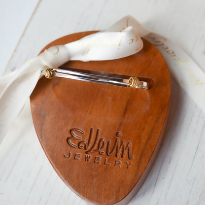 SS/YG Petite Signature Bracelet BR16842W-LM