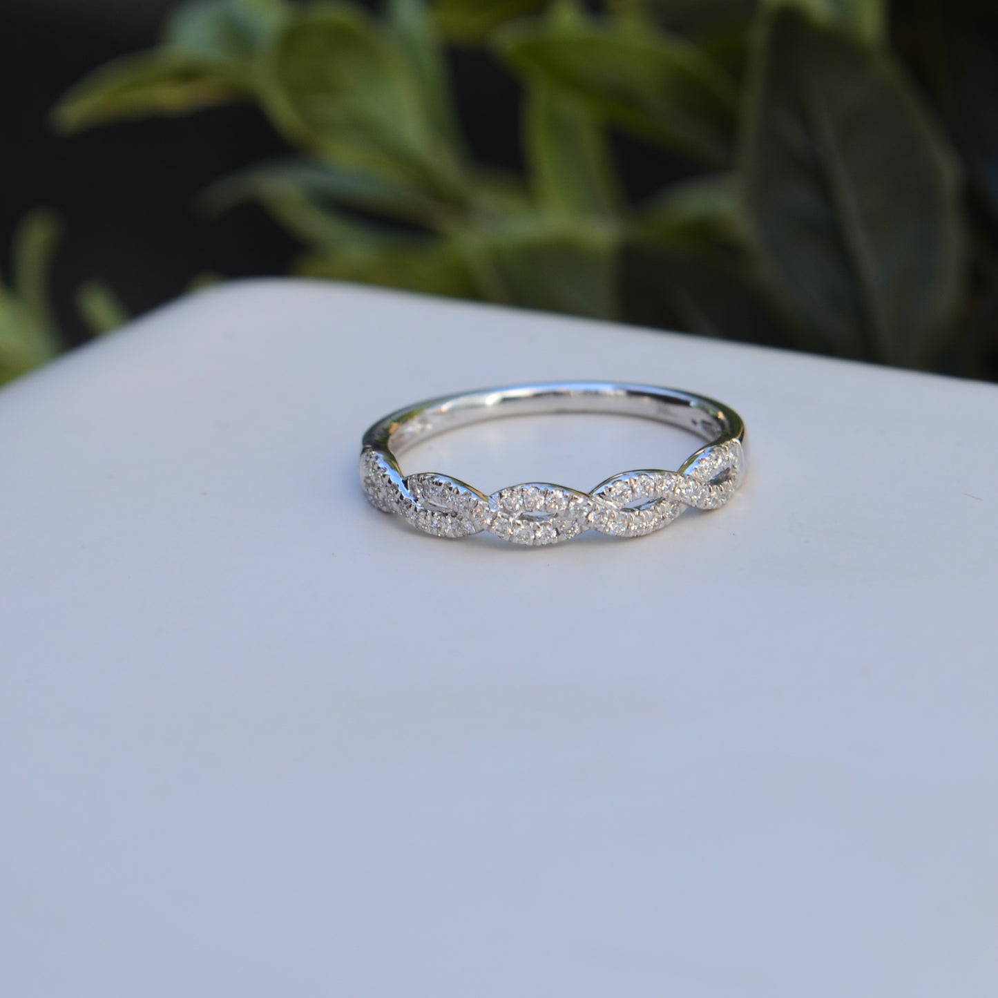 14kW .22cttw Diamond Twist Ring SC22002876 - 7
