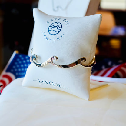 SS Multi Wave Bracelet NB3008-65