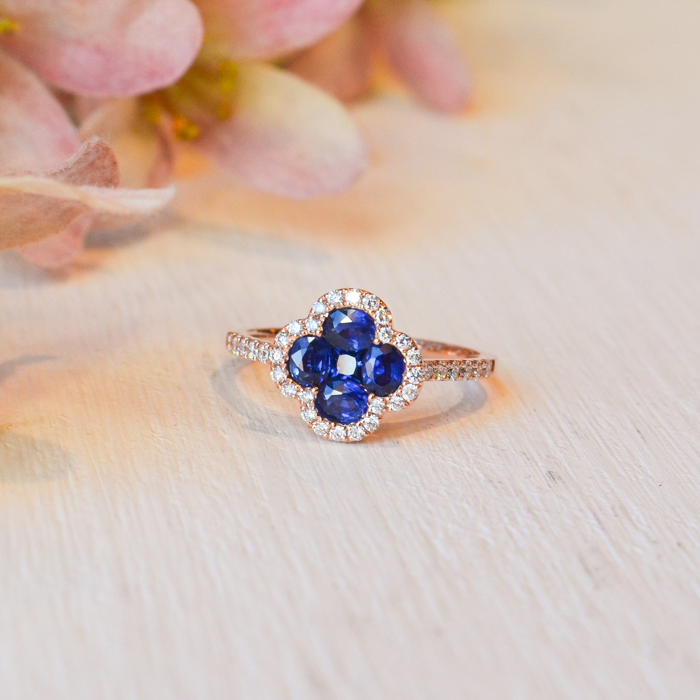 14kR 1.20cttw Sapphire & .30cttw Diamond Ring SC41002219