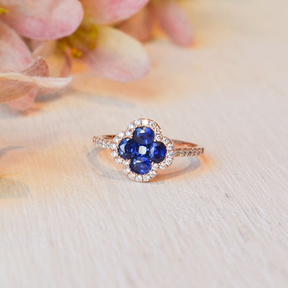 14kR 1.20cttw Sapphire & .30cttw Diamond Ring SC41002219