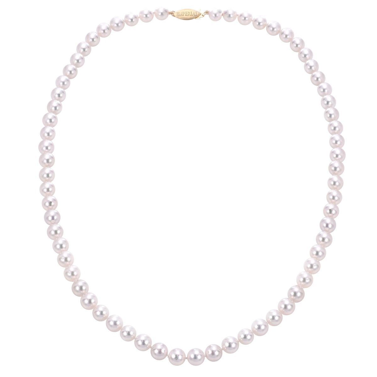 14kY 6-6.5mm "A" Akoya Pearl Necklace 60CA/18