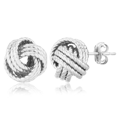 SS Twisted Love Knot Earring 62/141