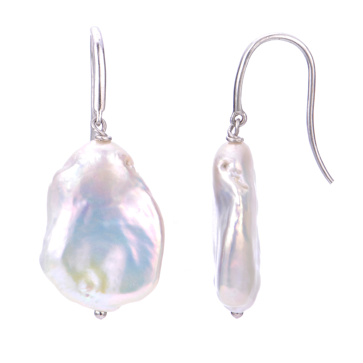 SS 14-17mm Keshi Pearl Earring 627772/FW