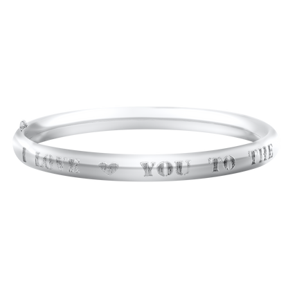 SS Love you to the Moon Bracelet .641