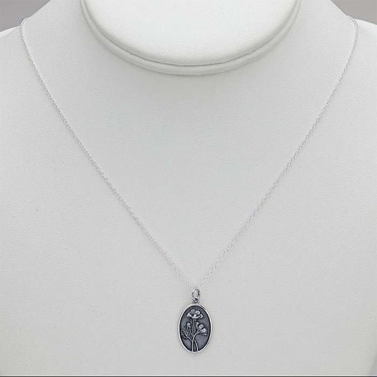 SS Cosmo Flower Necklace 65906118 - 18.5"