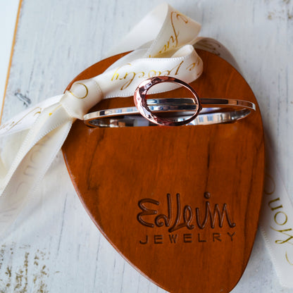 SS/RG Elliptical Elegance Bracelet BR78642NS-LM