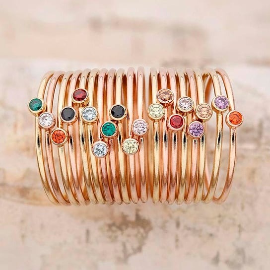 SS Swiss Blue CZ Ring 6165358-8