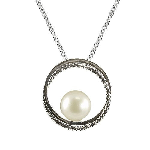 SS FWP Circle Necklace 683105/18