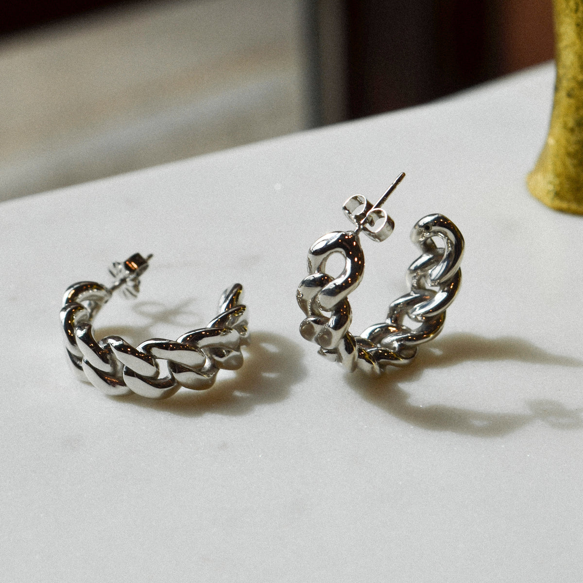 SS Miami Cuban Link Hoop 71/3378