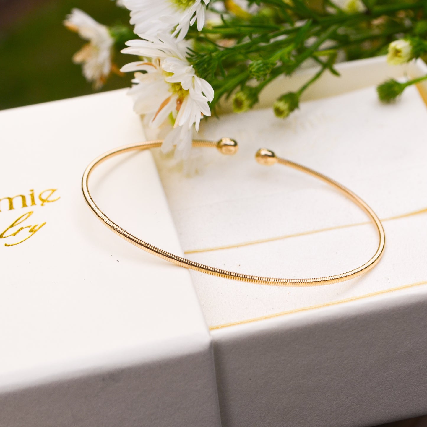 14kY 1.5mm Bangle Bracelet B22001133GOZS